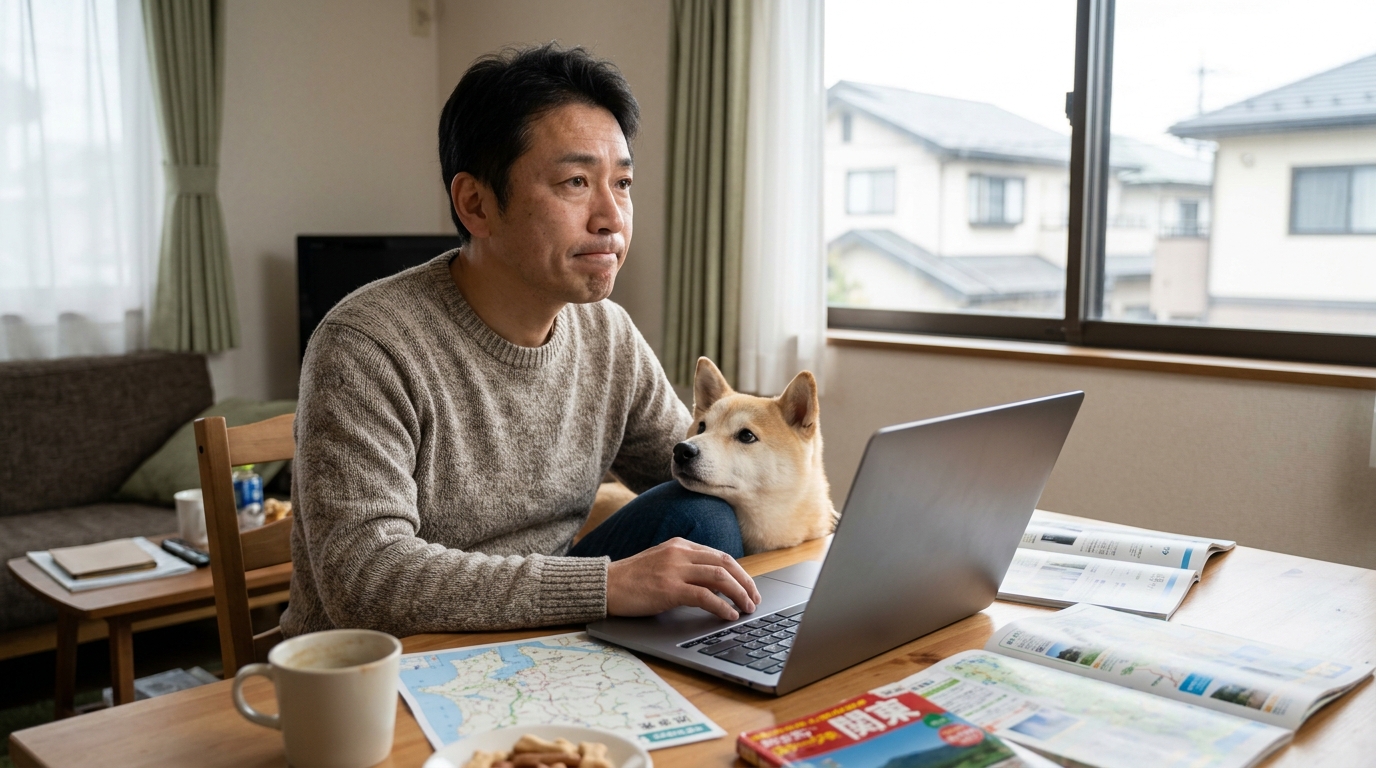 プライベート ドッグラン 付き コテージ 関東のイメージ画像1
