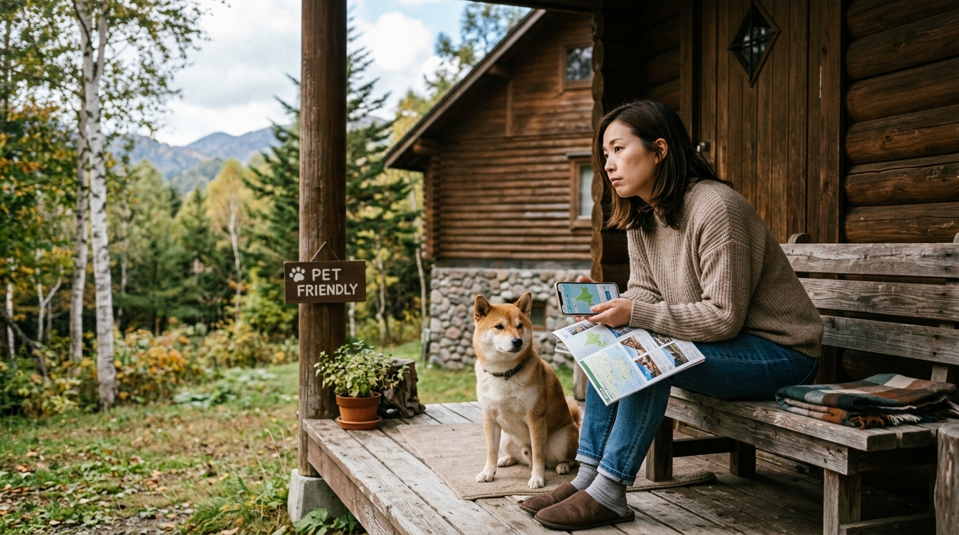 北海道 ペット 可 コテージのイメージ画像1