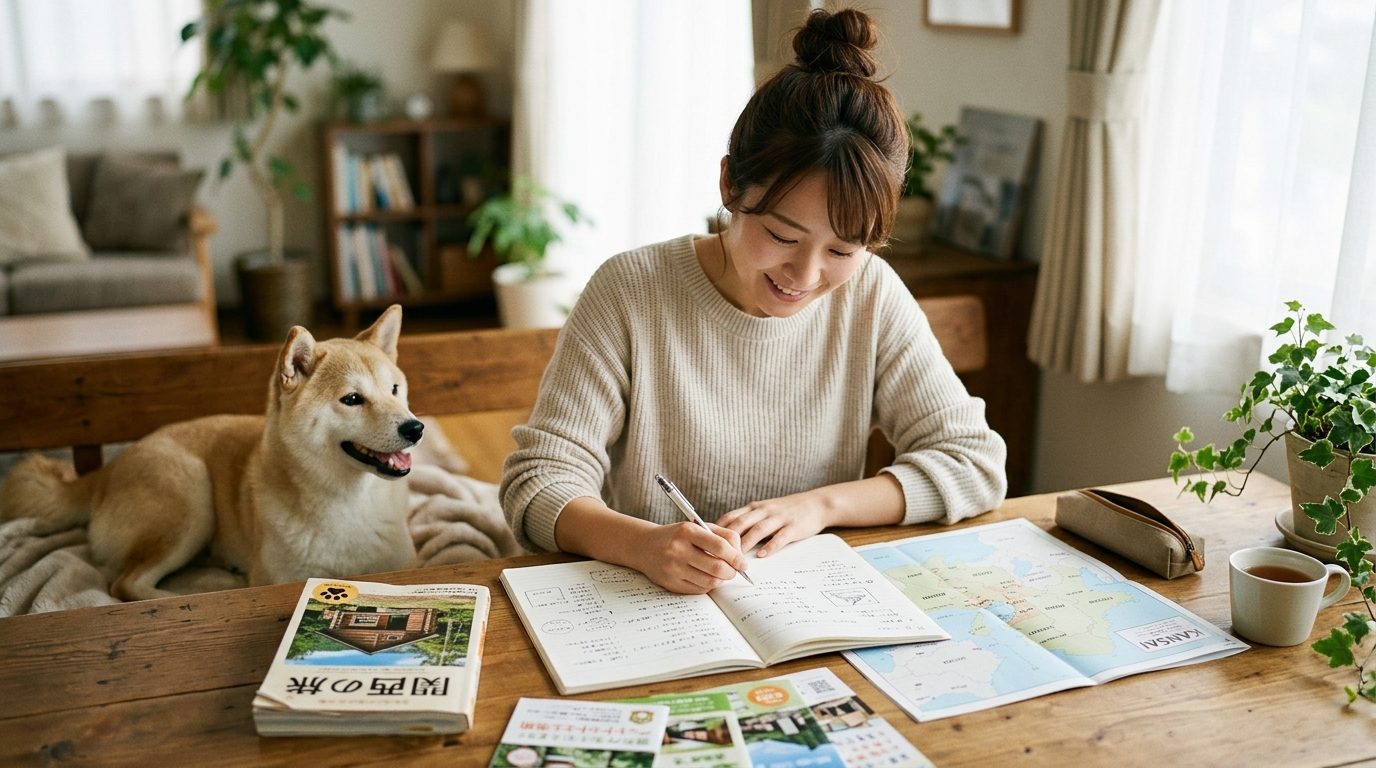 ペット と 泊まれる コテージ 関西 安いのイメージ画像2