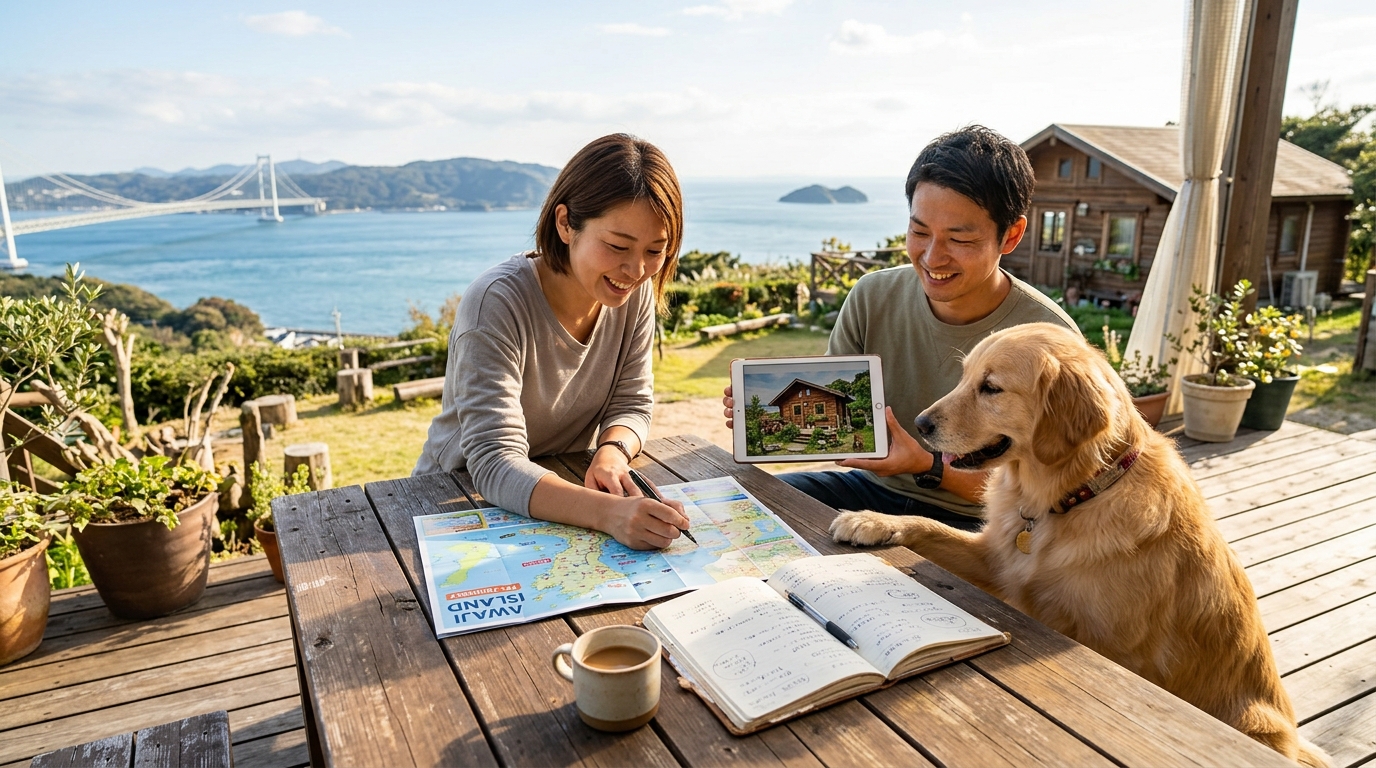 淡路島 ペット 可 コテージのイメージ画像2