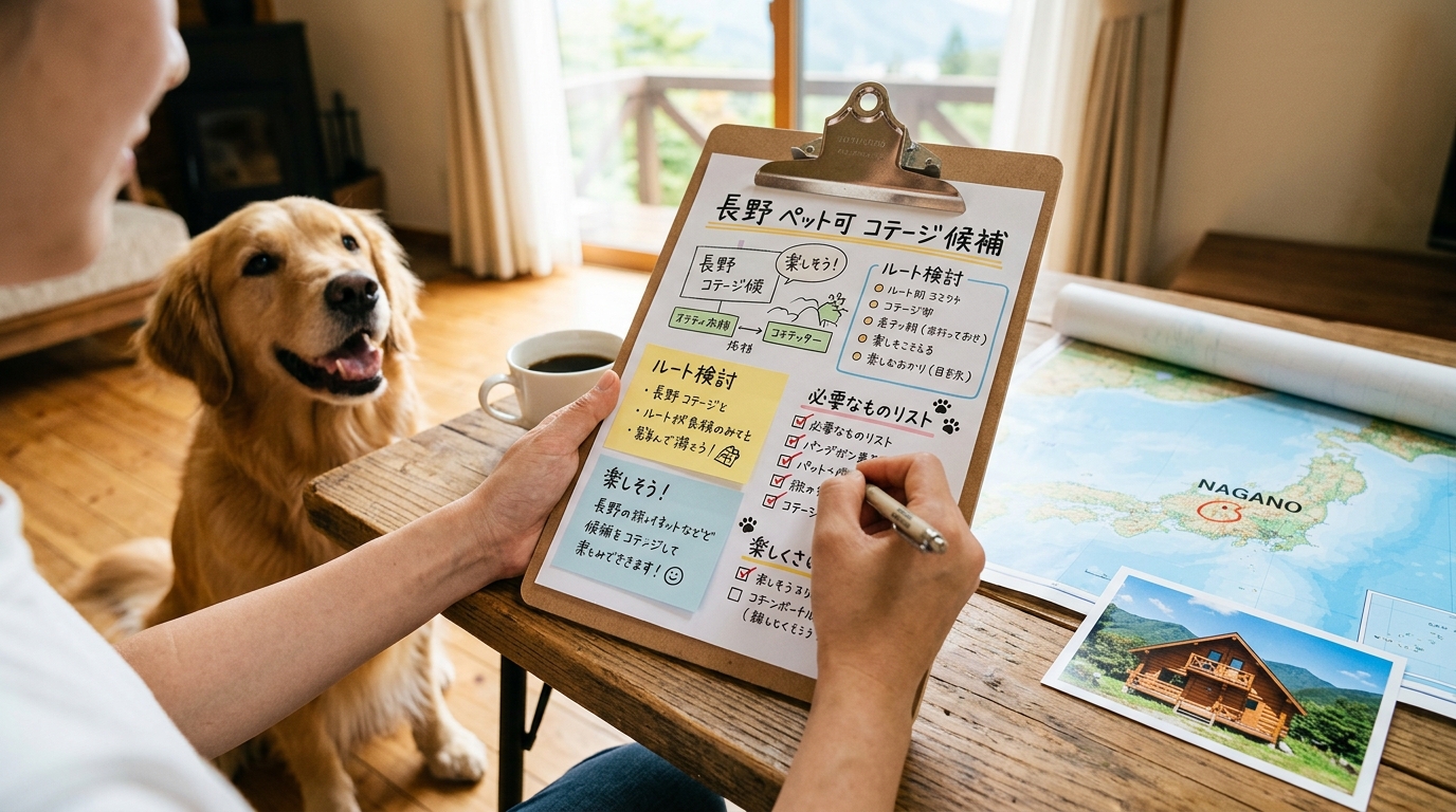 長野 ペット 可 コテージのイメージ画像2