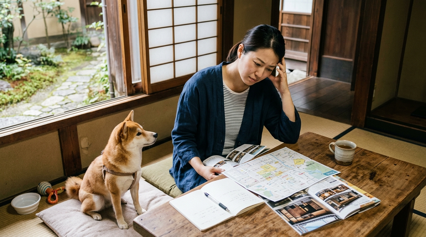 京都 犬と泊まれる宿 一棟貸しのイメージ画像1