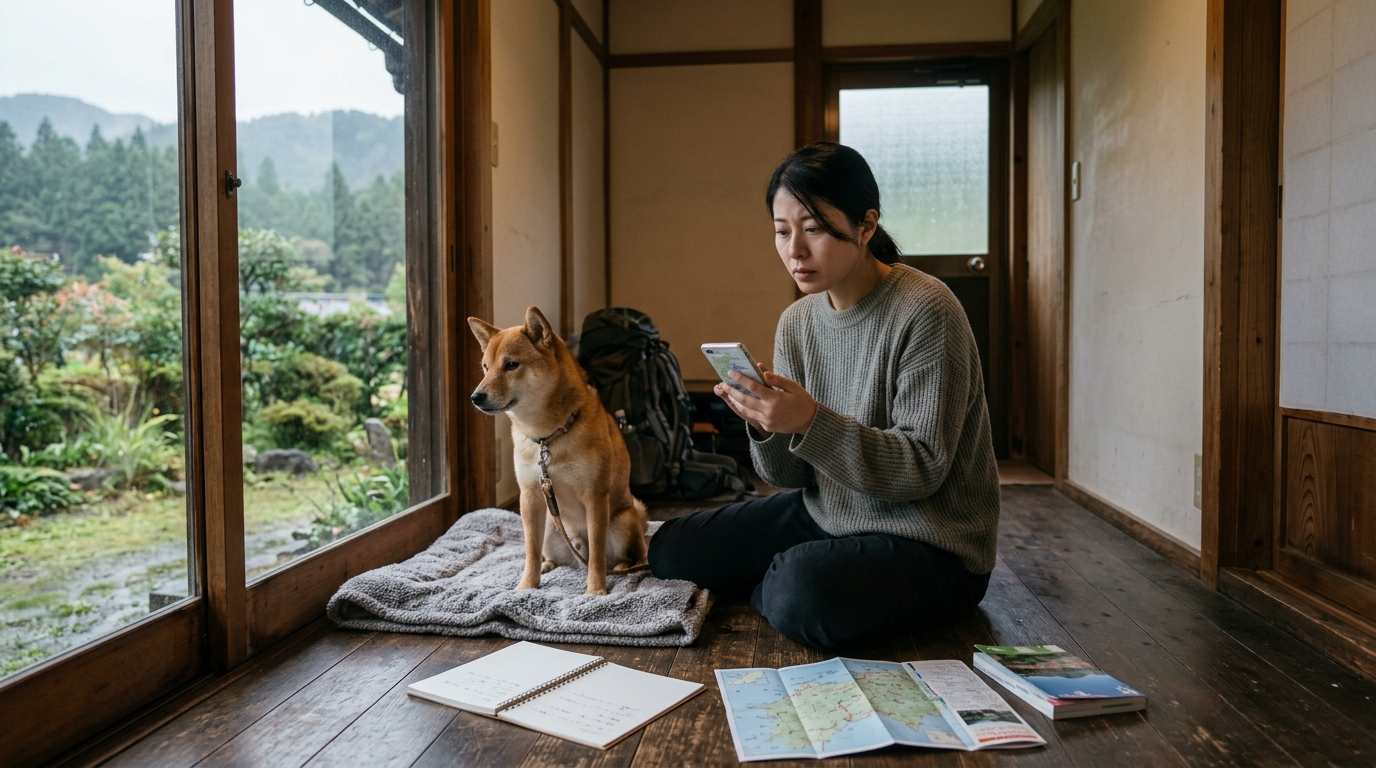 高知 犬と泊まれる コテージのイメージ画像1