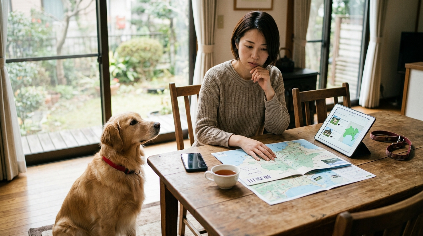 神奈川 犬 と 泊まれる コテージのイメージ画像1
