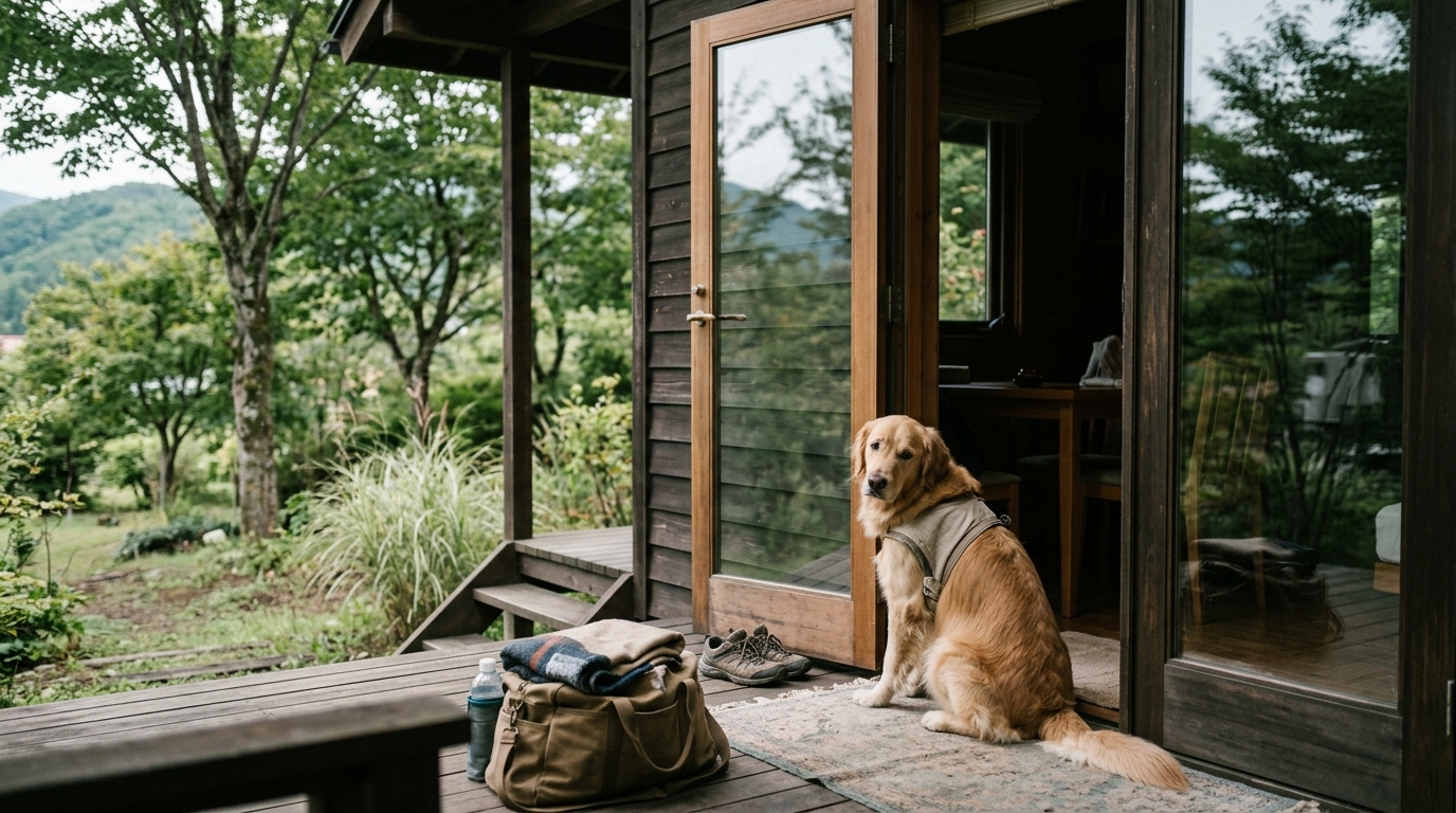 御殿場 犬 と 泊まれる コテージのイメージ画像1
