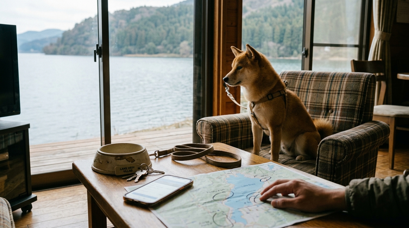 琵琶湖 貸別荘 犬のイメージ画像1
