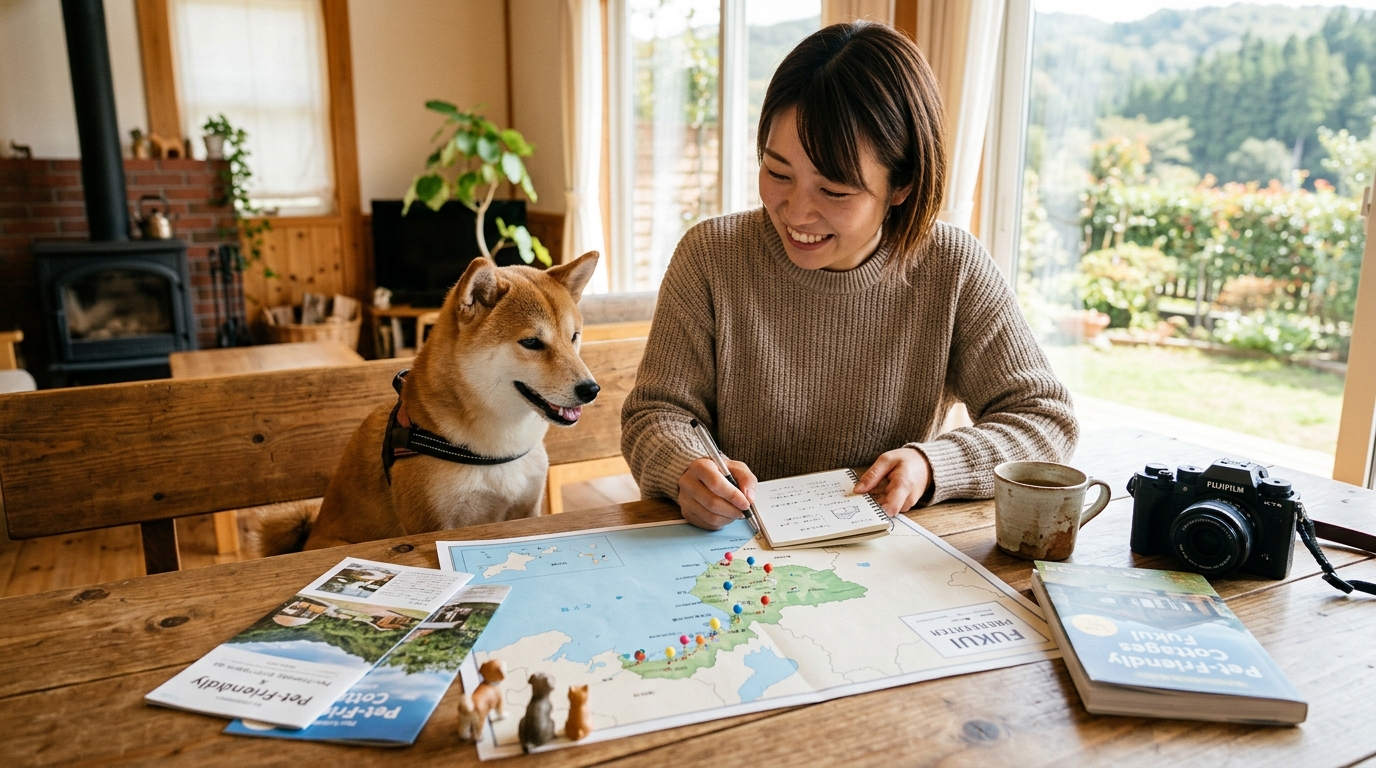 ペット と 泊まれる コテージ 福井のイメージ画像2