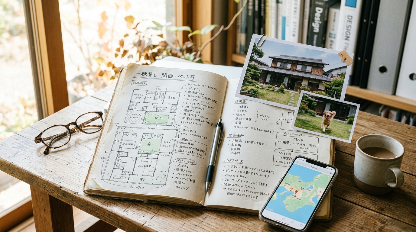 一棟貸し ペット可 関西のイメージ画像2