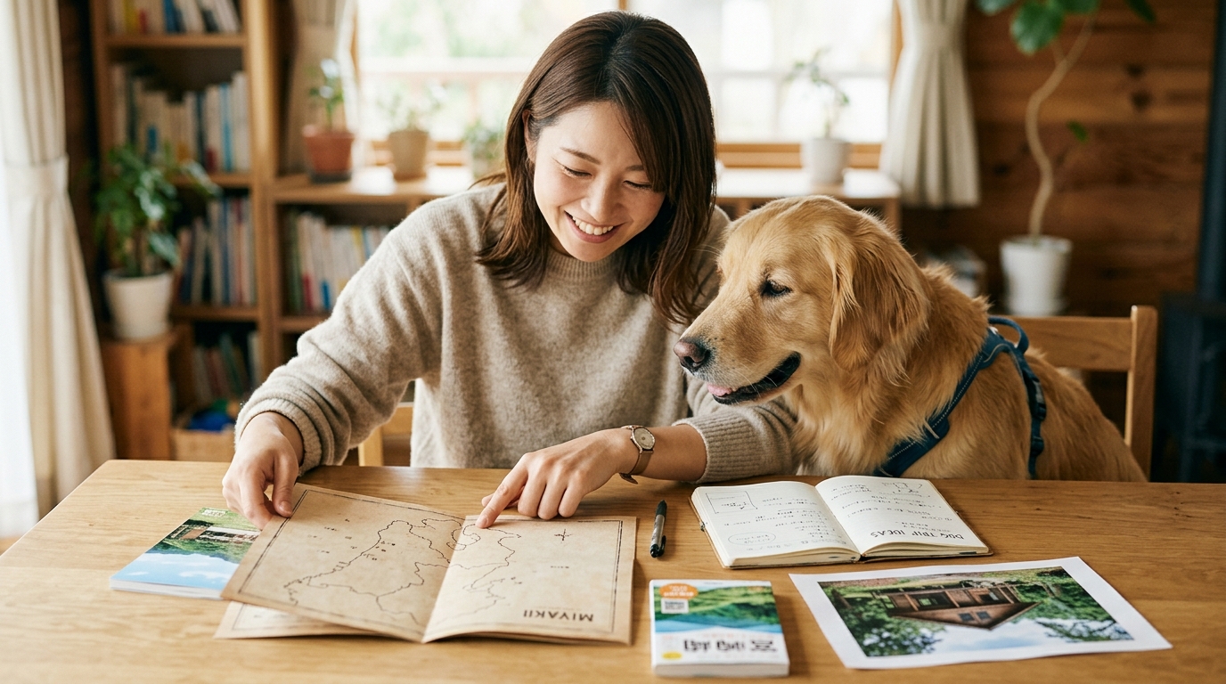 宮崎県 犬と泊まれる 宿 一棟貸しのイメージ画像2