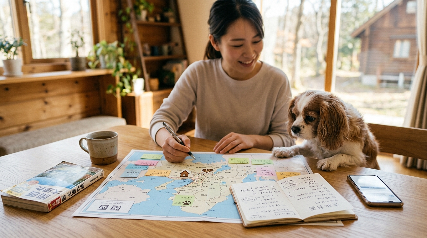 犬 と 泊まれる コテージ 関西 安いのイメージ画像2
