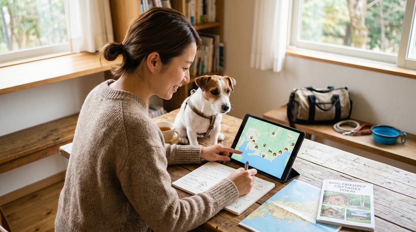 犬 と 泊まれる コテージ 東海 安いのイメージ画像2