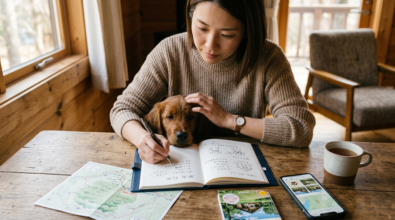 那須 犬 と 泊まれる コテージのイメージ画像2