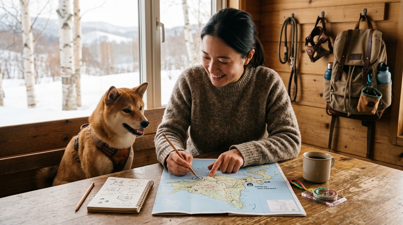 北海道 犬 と 泊まれる コテージのイメージ画像2