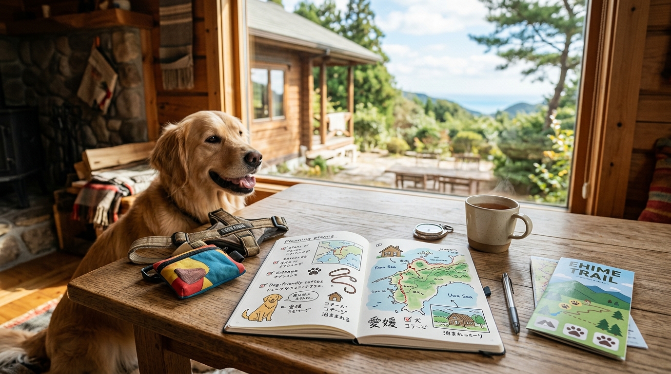 愛媛 犬 と 泊まれる コテージのイメージ画像2