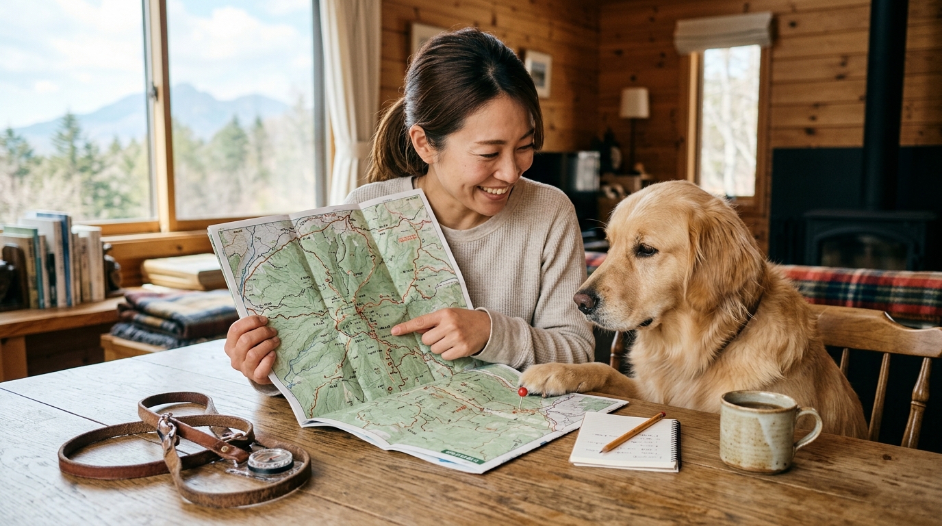 八ヶ岳 犬と泊まれる 貸別荘のイメージ画像2