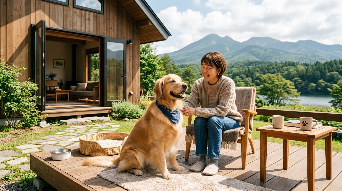 福島 ペット と 泊まれる コテージのイメージ画像3