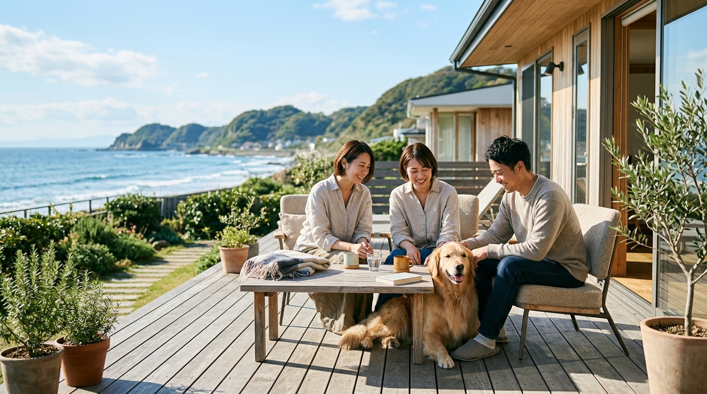 三浦半島 ペットと泊まれる宿 一棟貸しのイメージ画像3