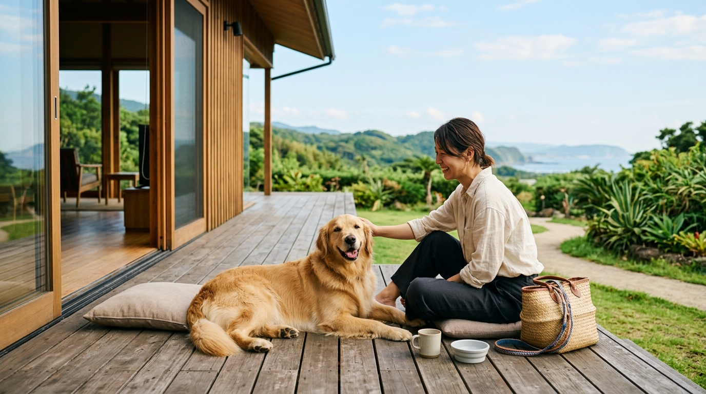 宮崎県 犬と泊まれる 宿 一棟貸しのイメージ画像3