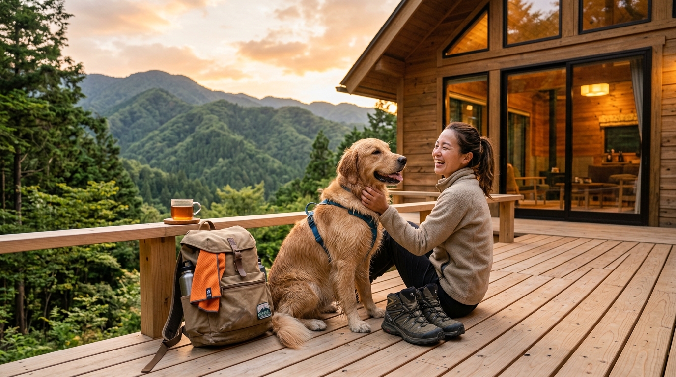 犬 と 泊まれる コテージ 岐阜のイメージ画像3