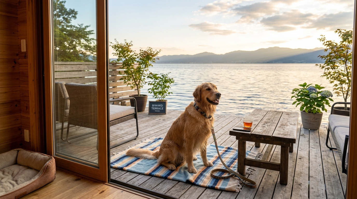 琵琶湖 犬 と 泊まれる コテージのイメージ画像3