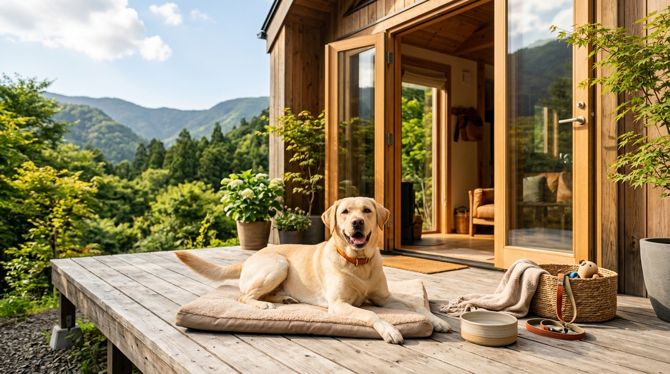箱根 犬 と 泊まれる コテージのイメージ画像3