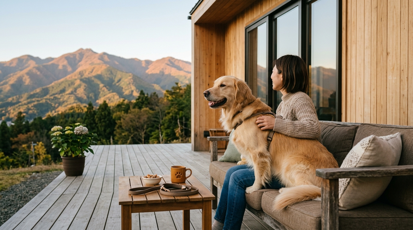 秩父 犬 と 泊まれる コテージのイメージ画像3