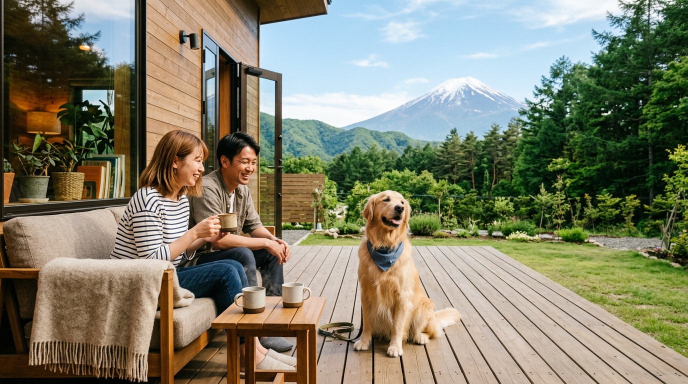 山梨 貸別荘 犬のイメージ画像3